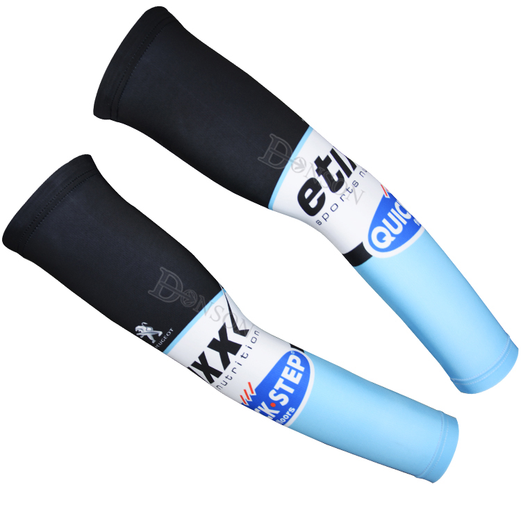 2015 Etixx Quick Step Manicotti Ciclismo Bianco